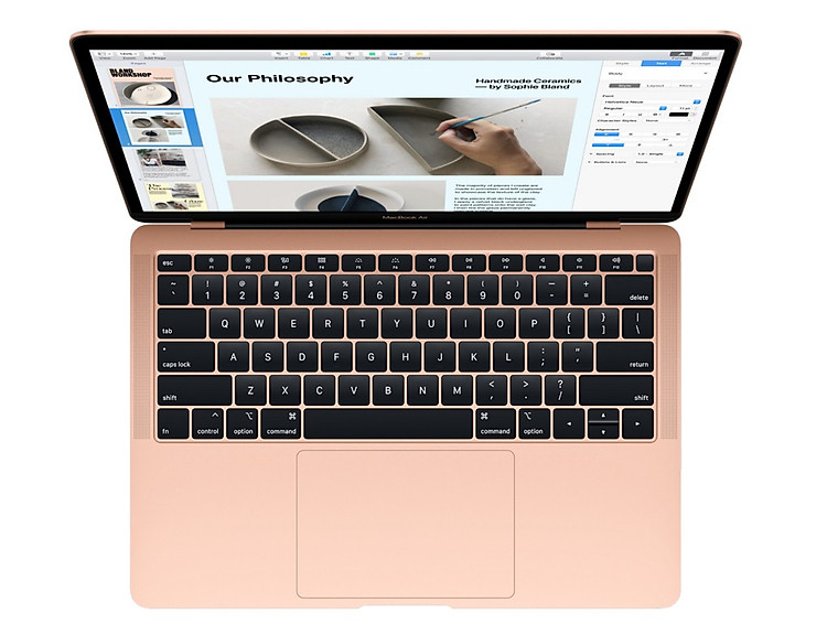 MacBook Air 13 inch 2019 bàn phím thế hệ mới
